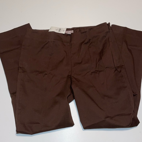 J. Jill slim leg espresso pants - Picture 2 of 6